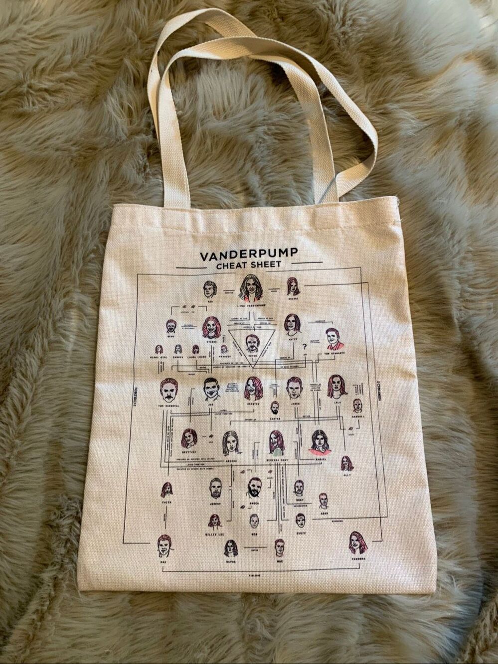 Vanderpump Rules VPR Canvas Tote Bag